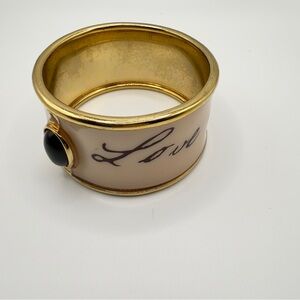 Love Me Love My Dog Bangle Bracelet